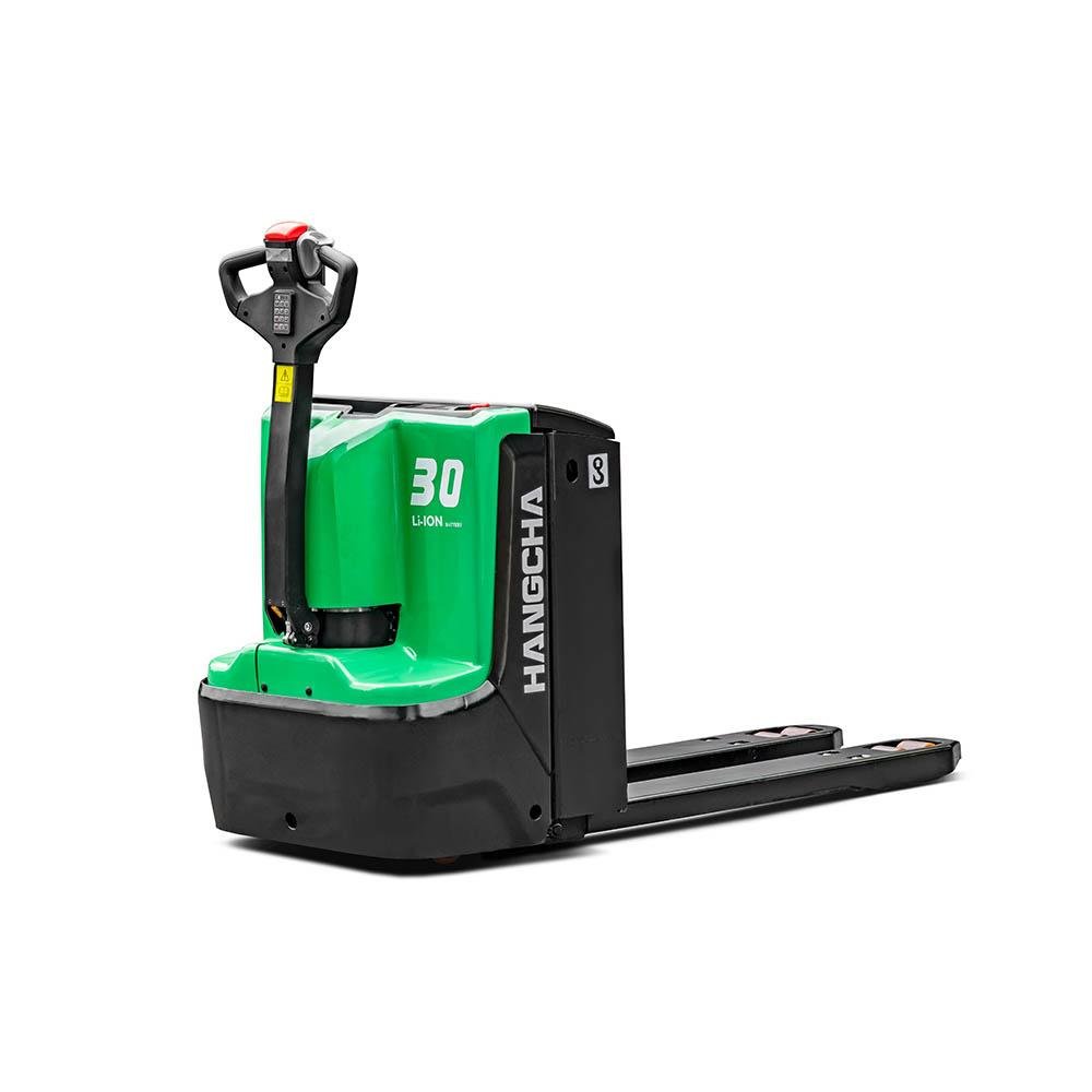 x series hi range pallet truck with lithium power