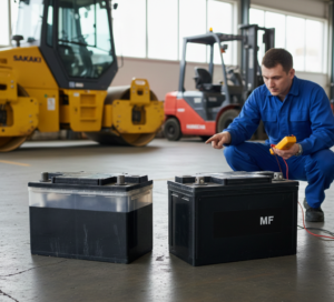 Tips Memilih Aki Alat Berat Terbaik: Komparasi Tipe Basah vs Kering dan Daya Tahan