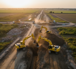 Fungsi dan Aplikasi Utama Rental Excavator Standar (PC200) dalam Berbagai Jenis Pekerjaan