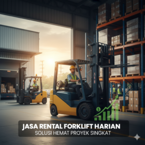 Strategi Efisiensi Biaya dengan Jasa Rental Forklift Harian atau Bulanan untuk Proyek Jangka Pendek
