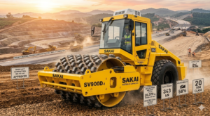 Kenapa Harus Sakai SV 900 D? Solusi Pemadatan Kelas 20 Ton untuk Proyek Skala Besar