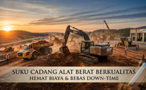 Strategi Memangkas Down-Time Alat Berat: Mengapa Suku Cadang Berkualitas Adalah Investasi Termurah untuk Bisnis Anda